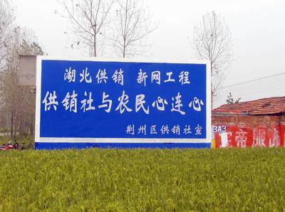 廣東欣美 以專業(yè)噴繪技術(shù)點亮農(nóng)村墻體廣告與戶外廣告市場
